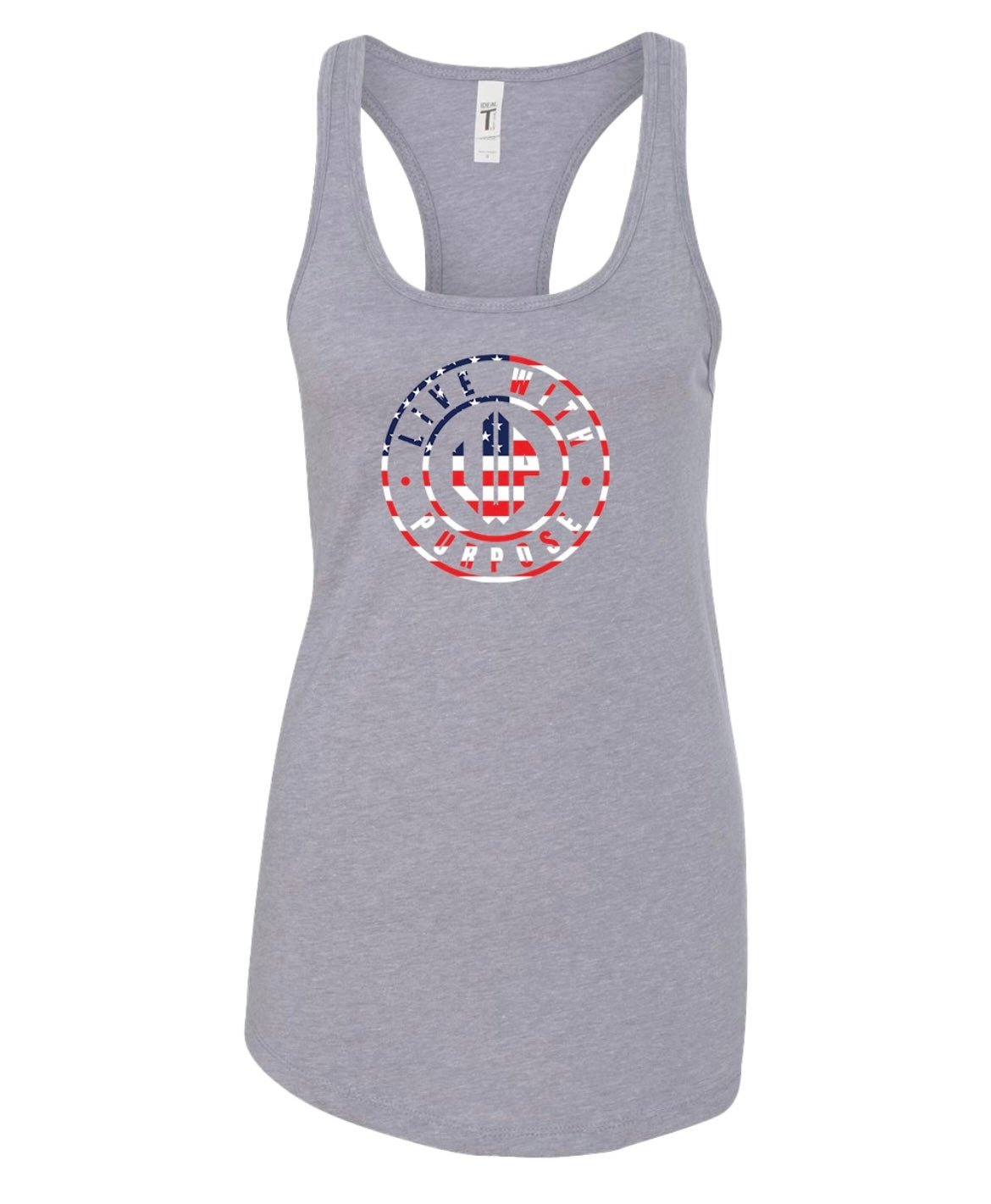 Grey 4th of July Tank