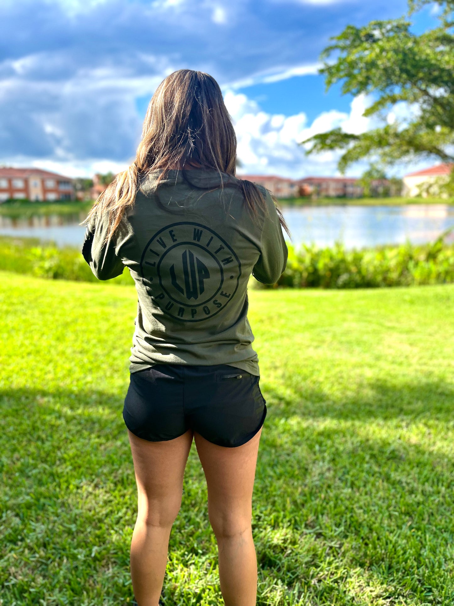 Military Green Unisex Long Sleeve