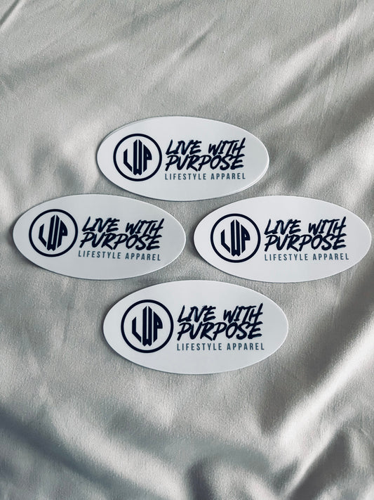 Oval Sticker